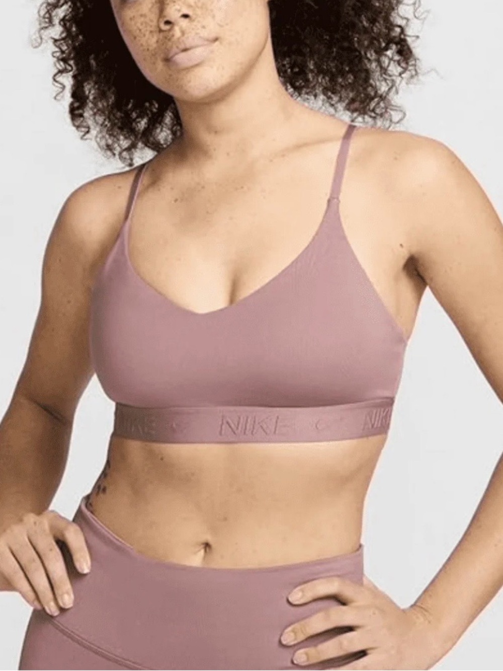Nike Indy Light Support Adjustable Sports Bra Size Large